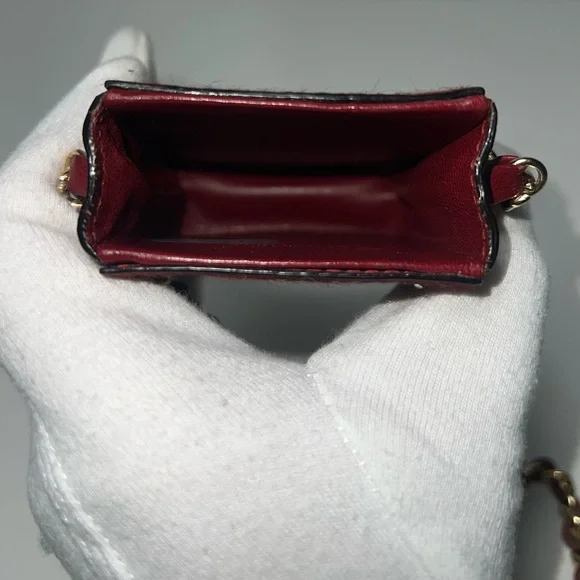 Chanel CC Logo Pony Hair Crossbody Cigarette Holder Case Bag Purse - Picture 12 of 13